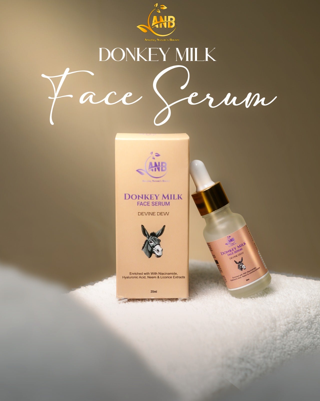 ANB Donkey Milk Face Serum