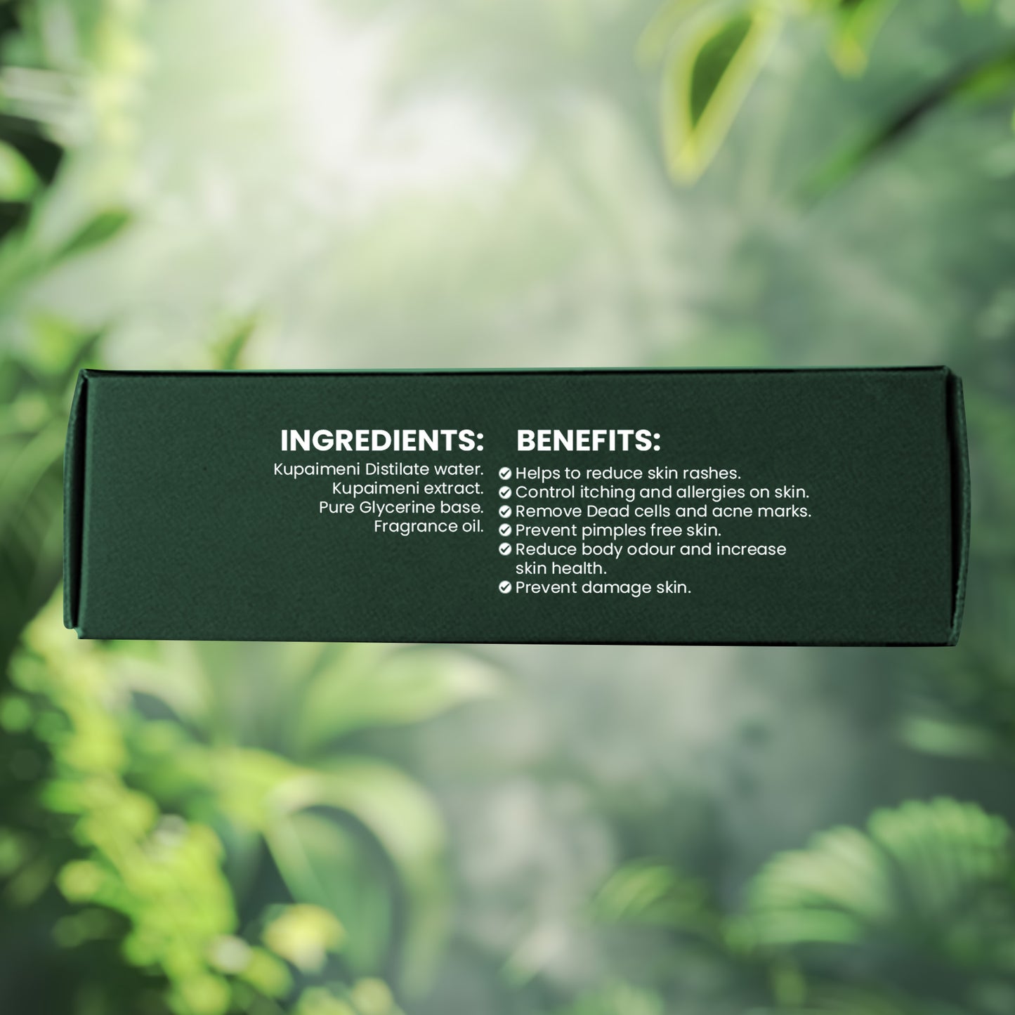 ANB Premium Kuppaimeni soap – Great Indian Herb for all types of skin issues, Anti inflammatory, Anti Bacterial, Helps in skin polishing, replenishing & Rejuvenation