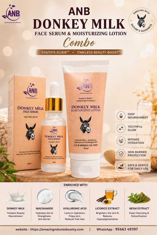 Donkey Milk Serum And Lotion Combo