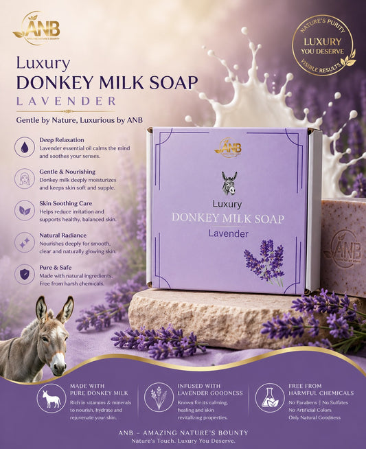 ANB Luxury Donkey Milk Lavender